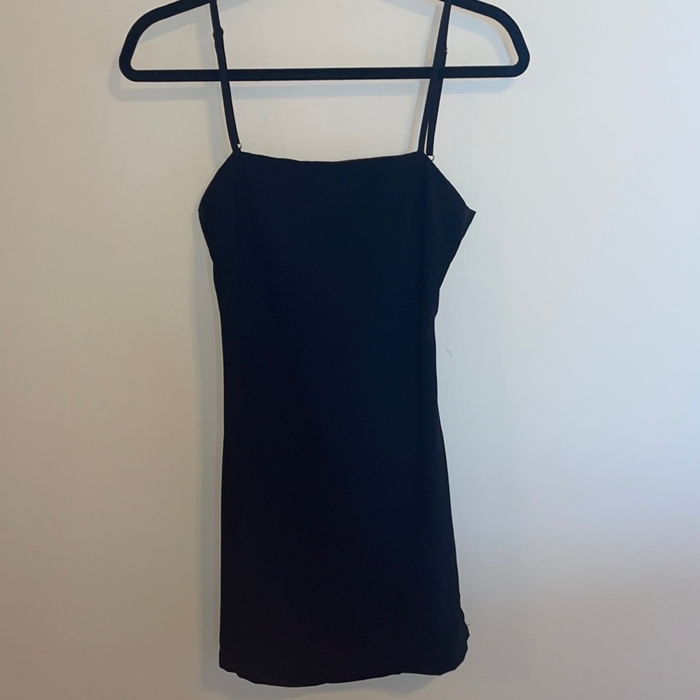 Lulus Toast to Life Black Mini Dress
